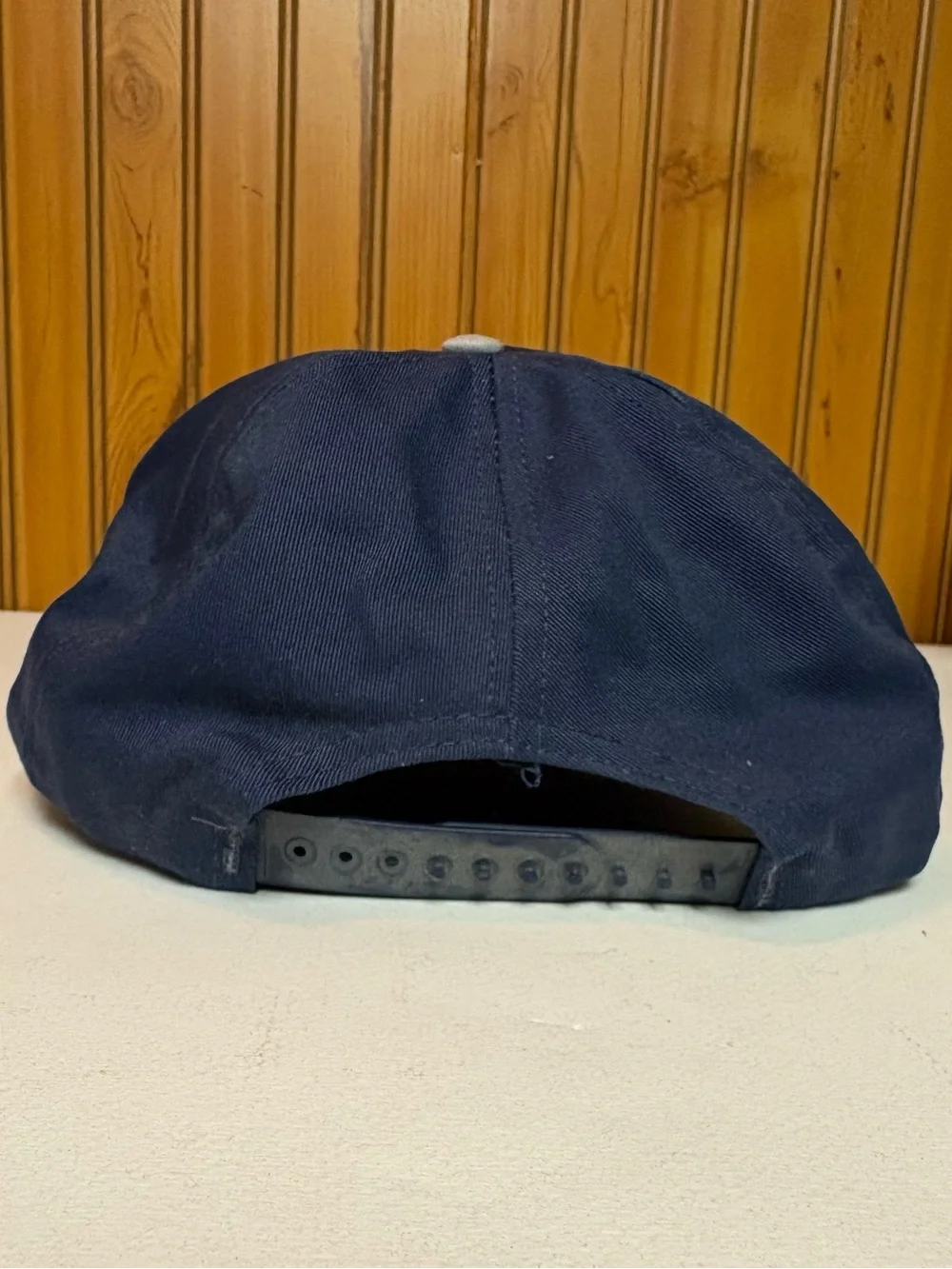 Airborne Embroidered Navy & Gray Cap